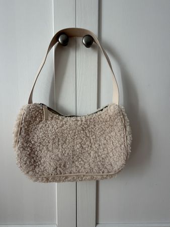 Tasche Teddy Kunstfell cream Damen