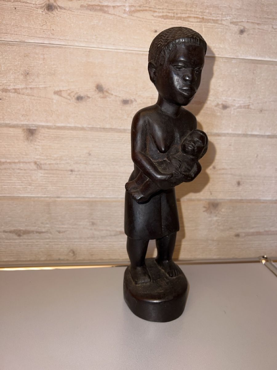 Skulpturen & Statuen: Skulptur Hangeschnitzt Holz Kongo um 1960 – Neu (gemäss Beschreibung) aus Rothrist von Gleitig 5