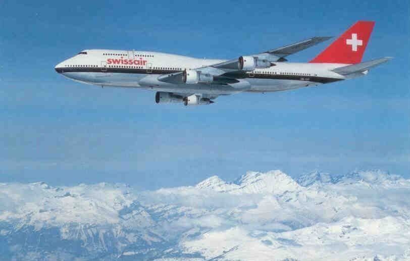 Karten: SWISSAIR Boeing B-747-357 HB-IGD / Postkarte – Neu (gemäss Beschreibung) aus Humlikon von GX30