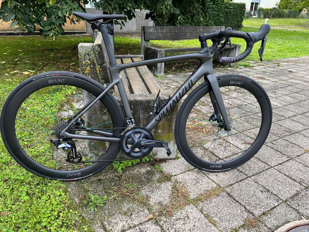 Specialized Roubaix Size 54 aero carbon wheels and upgrades | Kaufen