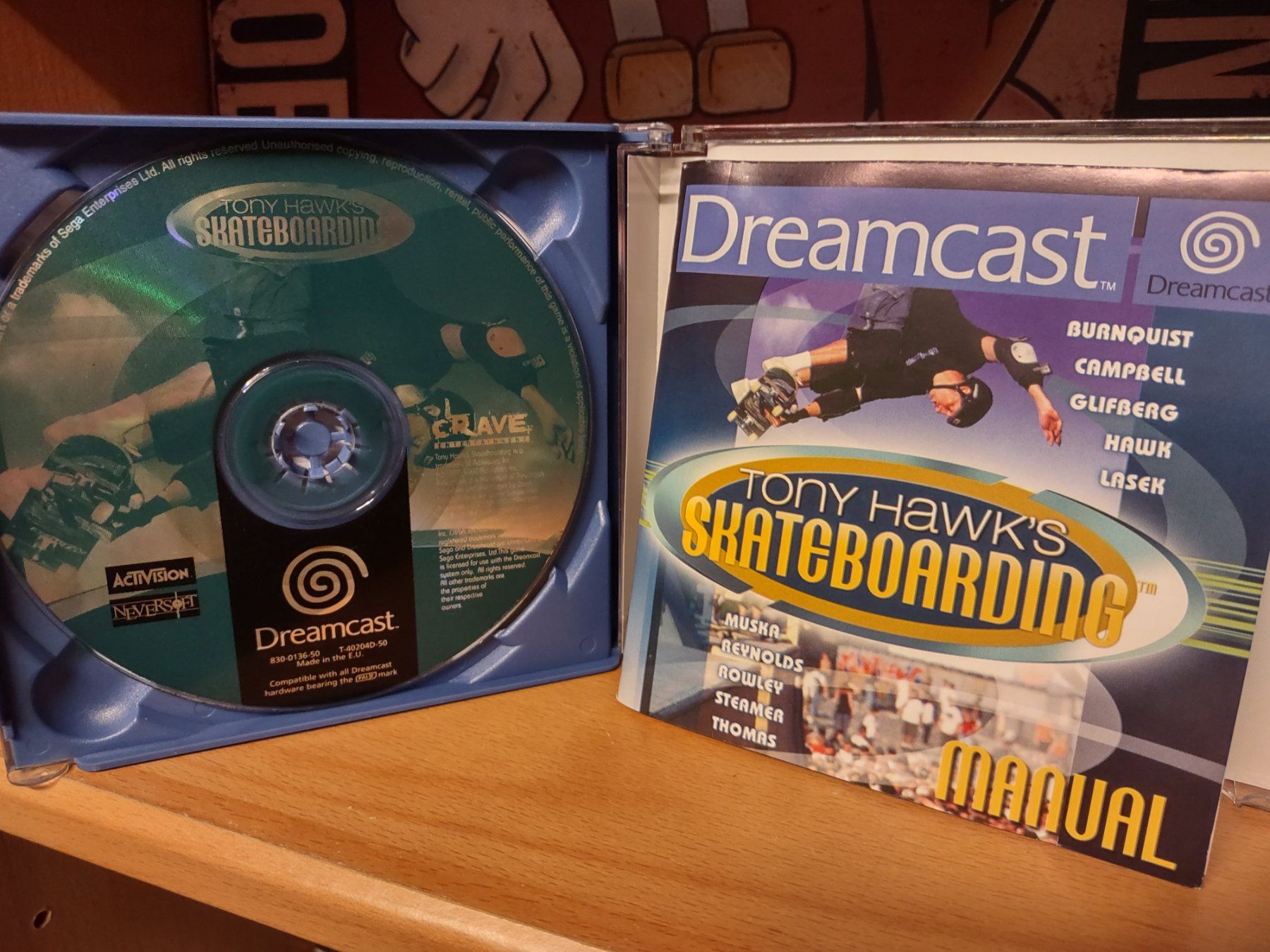 Sega Spiele: Tony Hawk's Skateboarding Dreamcast - – Gebraucht aus Fribourg von PastGame 2