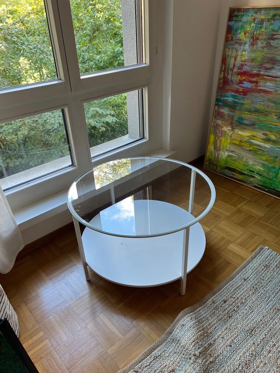 Ikea Couchtisch Weiss Glas Mann Mobilia Couchtisch