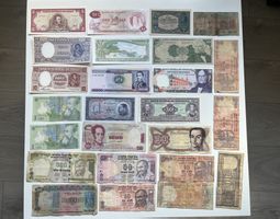 Banknoten Geldscheine aus aller Welt A