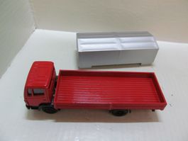 MERCEDES BENZ 709-1114  PRITSCHE MIT VERDECK NZG 249 1:50