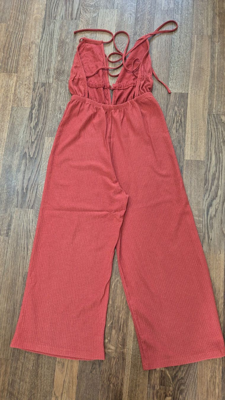 Tute: Rust open back jumpsuit – Usato da Zürich venduto da monadiederich 2