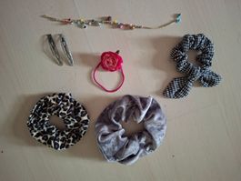 Haarschmuck 6-teilig plus Ketteli für Mädels