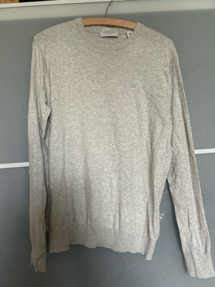 Pullover & Sweatshirts: Pullover Scotch & Soda grau meliert Grösse M – Gebraucht aus Zürich von zidi06