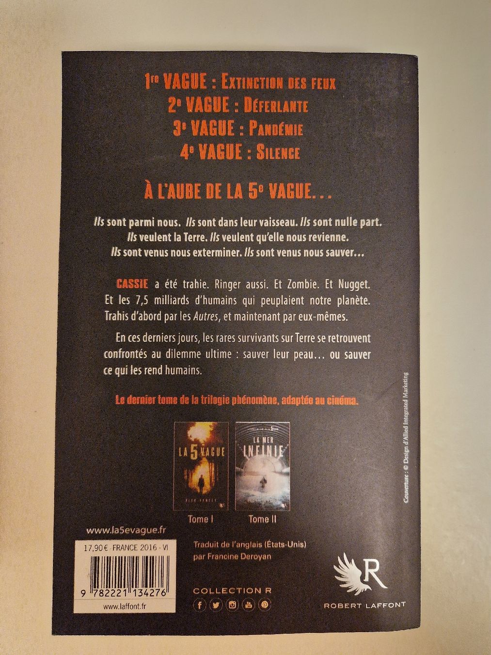 Libri: Trilogie livres "La 5ème Vague" – Usato da Lausanne venduto da mgo_yx25 4