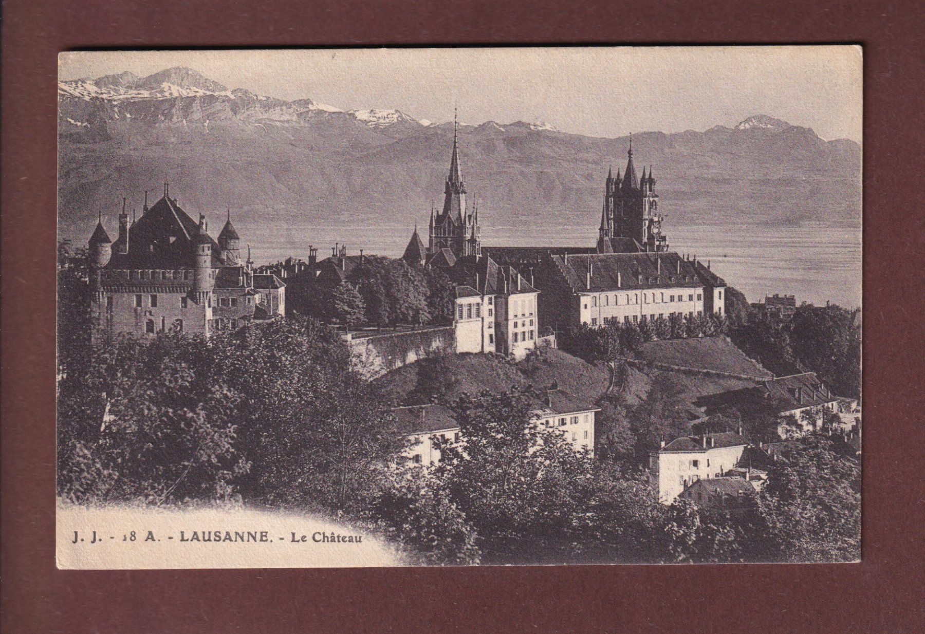 Cartes postales: LAUSANNE - Le Château – D'occasion à Pully par nicecards