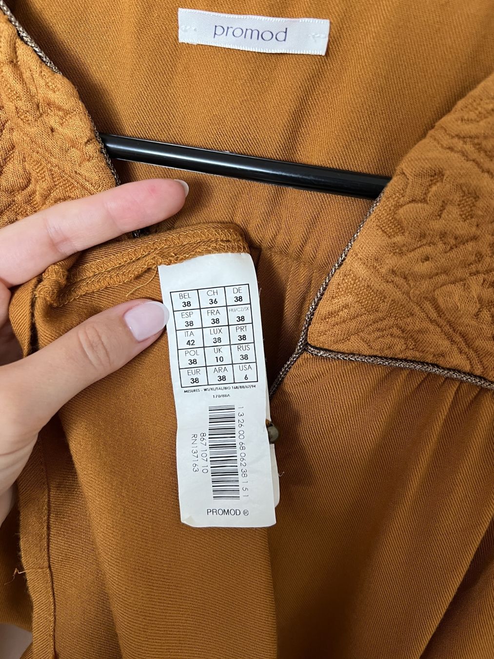 Promod Blusen: PROMOD Mustard Blouse CH 36 – Gebraucht aus Horgen von linuxrp 2