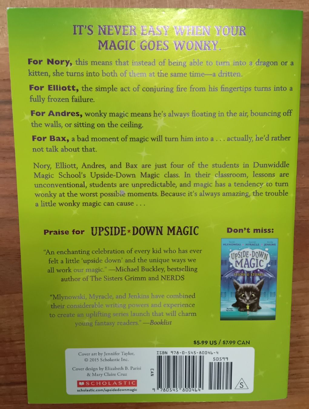 Libri: Upside-Down Magic Jugend Buch Englisch  – Usato da Schindellegi venduto da nin_7njd 1