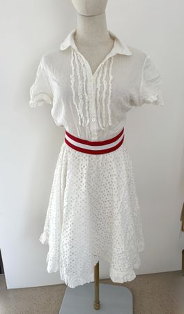 McQ Alexander McQueen dress white