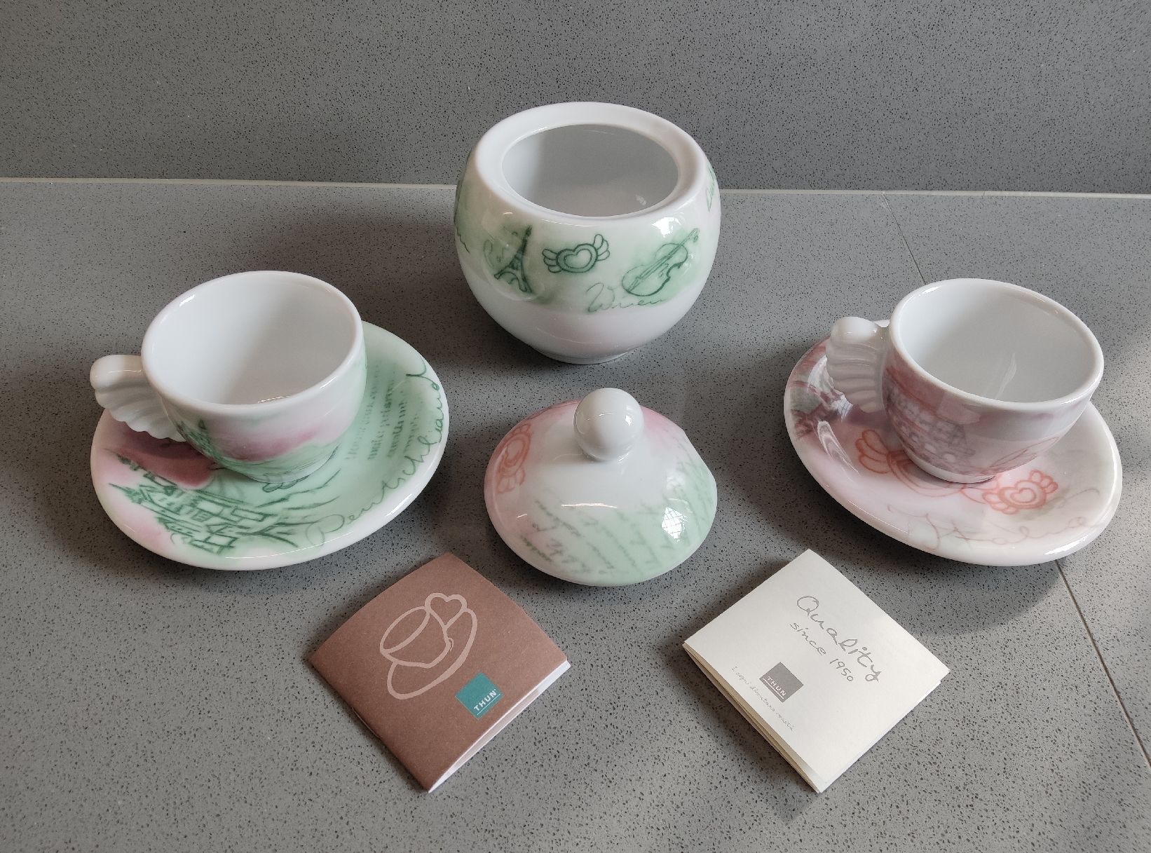 Tazze: NEU DESIGN ESPRESSO - Set / THUN caffé al volo – Nuovo e nell'imballaggio originale da Minusio venduto da Todesca 2