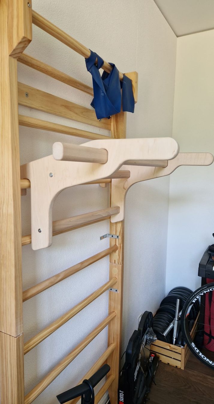 Kletterwände & Klettergriffe: Sprossenwand Holz – Gebraucht aus Mels von Monkeytown 2