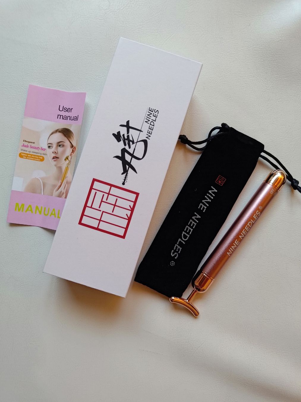 Dispositivi per massaggi: Gesicht und Hals Massage Vibrator elektrisch – Nuovo e nell'imballaggio originale da Illnau venduto da mimi0303 7