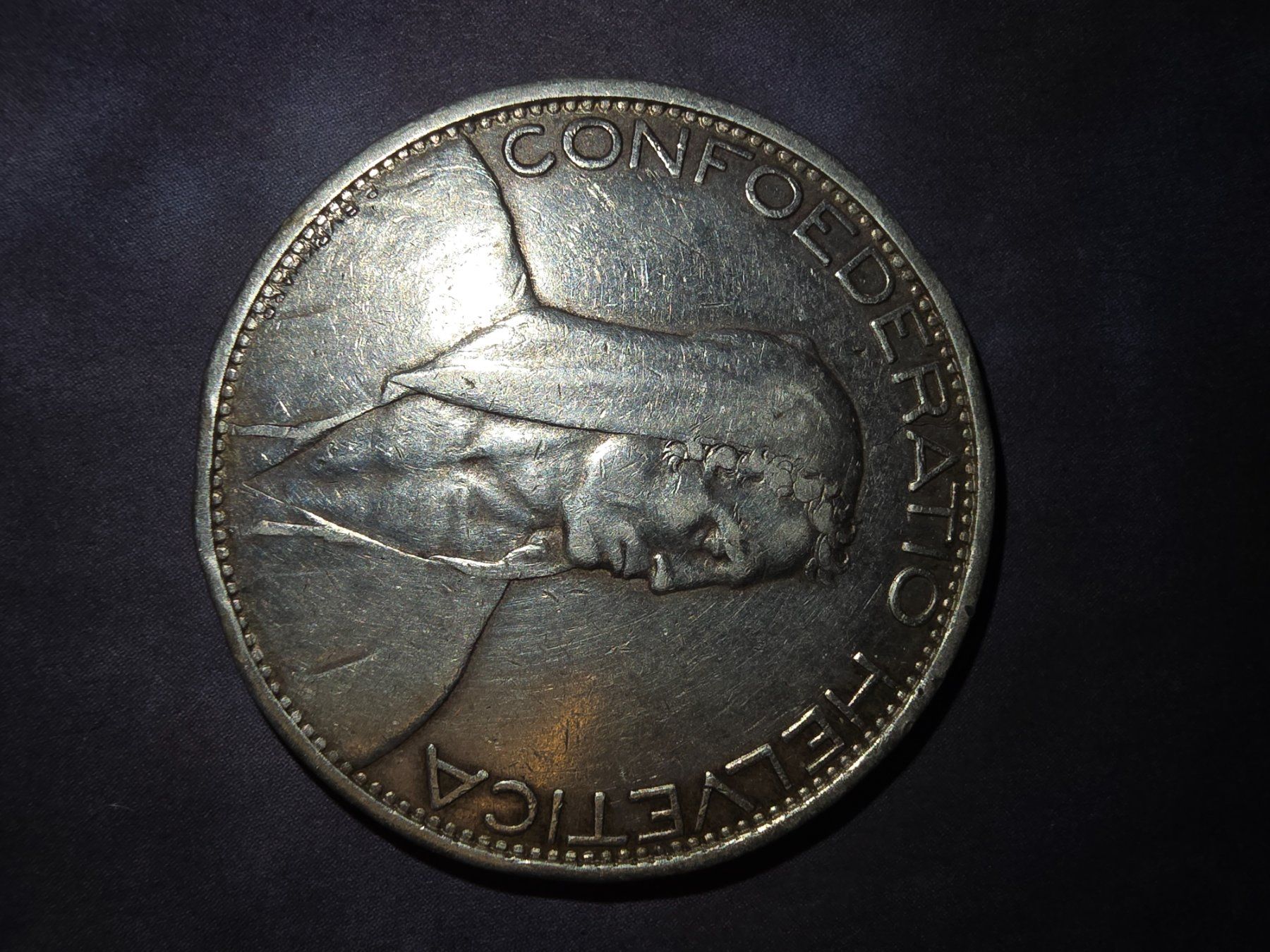 Tutti le monete: 5Fr. 1925 – Usato da Turtmann venduto da Pilo4