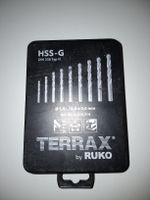Terrax by Ruko HSS-G Spiralbohrer Set 1.0-10.0 mm gebraucht