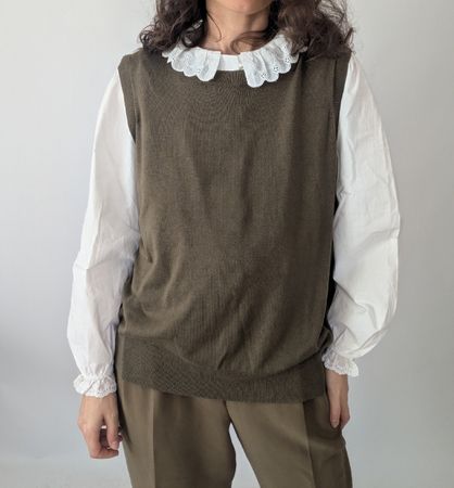 Weste Dunnes gruen Groesse XXL , khaki