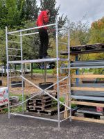 Montagegerüst Arbeitshöhe 4.00m KLEINE GEBRAUCHSSPUREN*