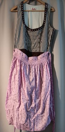 Dirndl / Tracht, Fuchs, Grösse 44 kariert braun pink