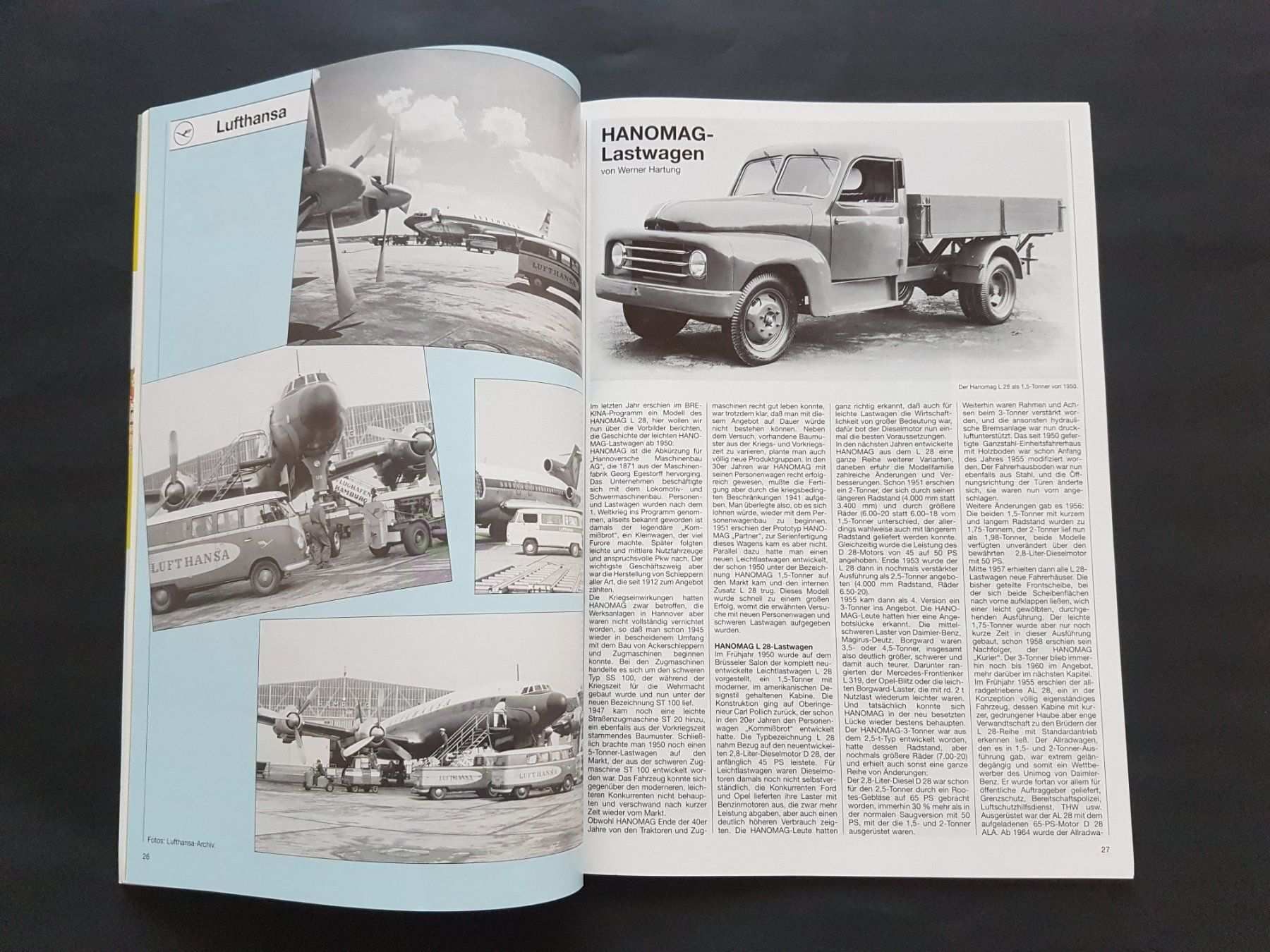 Brekina Modellautos: Brekina Autoheft, Gesamtprogramm 1994/1995, Hanomag L 28 – Neu (gemäss Beschreibung) aus Martigny von Abm1000 2