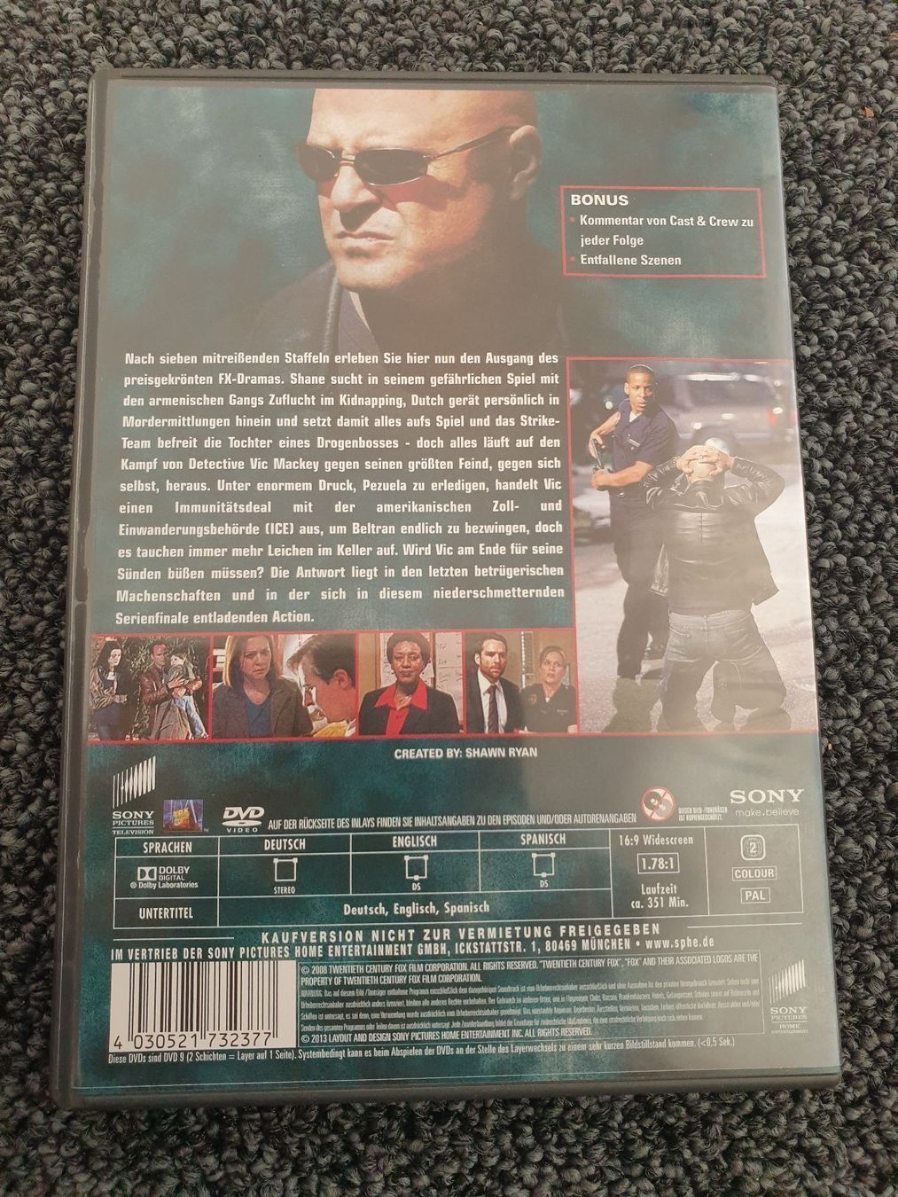 Tutti i DVDs: THE SHIELD STAFFEL 7 TEIL 1 – Usato da Ruswil venduto da jan_bxl5 1