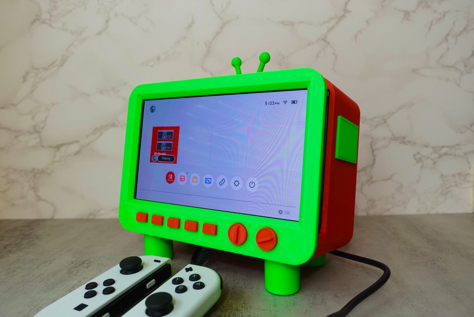 Nintendo Console: Nintendo Switch Retro Fernseher – Nuovo e nell'imballaggio originale da Dietikon venduto da You_Want_We_Print