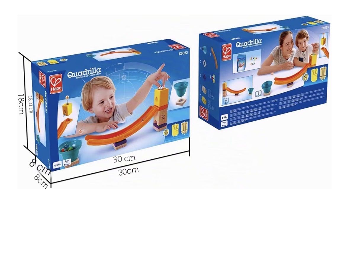 Hape Giocattoli: Hape Quadrilla Kugelbahn Mega-Set & Erweiterungen – Usato da Kriens venduto da patrick9340 6