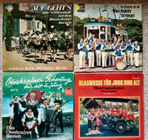 5 LPs Set BLASMUSIK: KAPELLE ZÜRIHEGEL - OBERKRAIN SIGNIERT