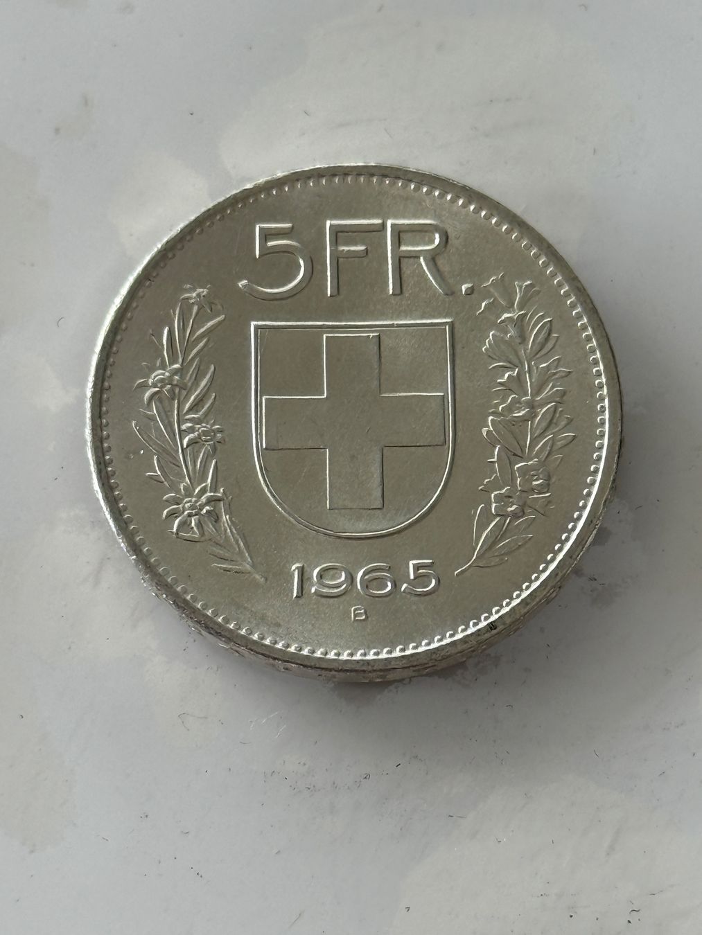 Tutti le monete: 5 Franken 1965  Silber – Usato da Wallisellen venduto da SWISS_SILVER1 1