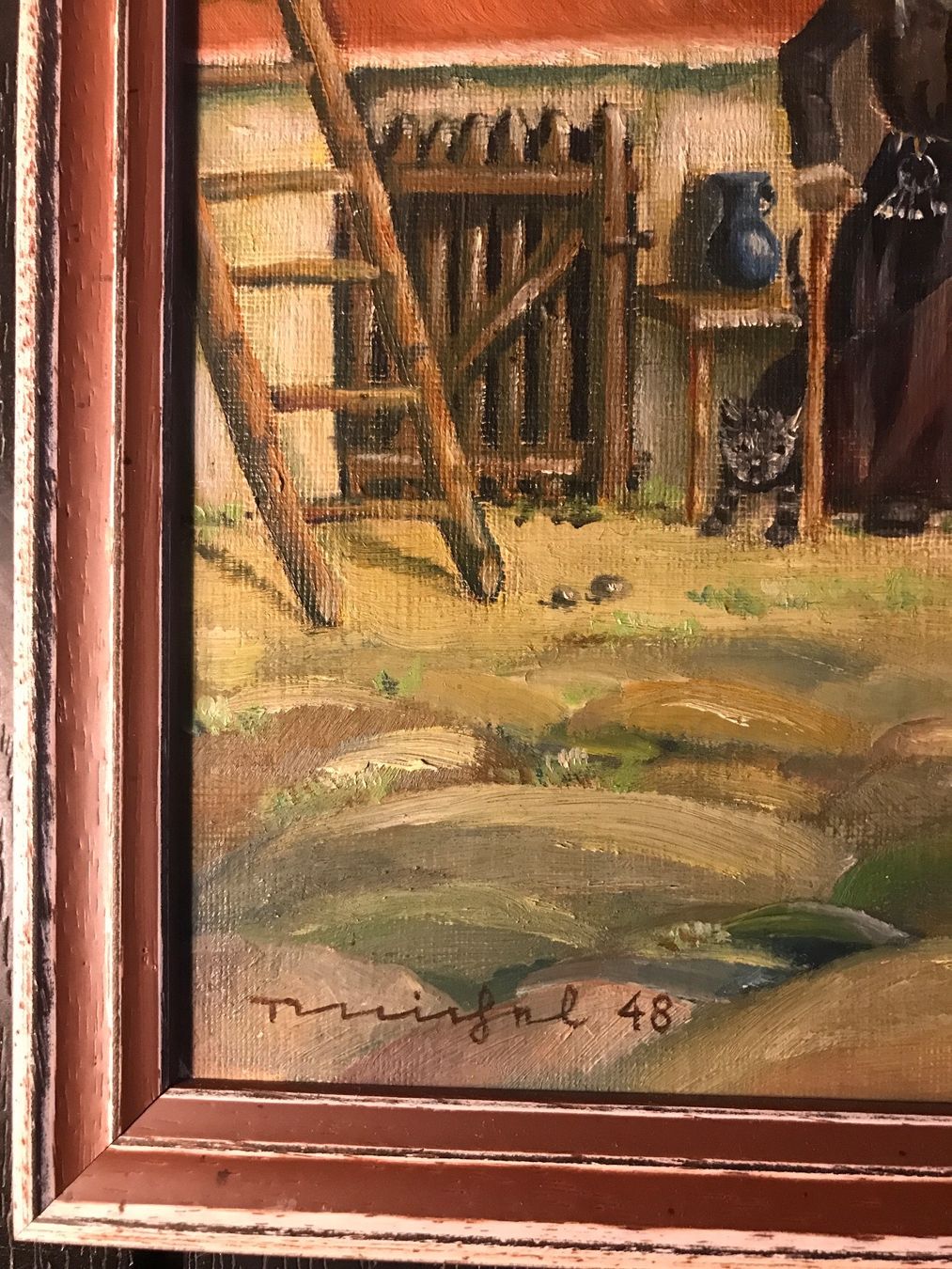Dipinti: Ölbild Hänsel und Gretel – Usato da Bettlach venduto da Aresdiego 4