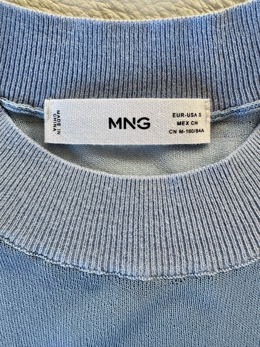 Mango Pullover & Sweatshirts: Brand New Mango Blue Knitted Set, Size S – Neu und originalverpackt aus Forch von ele_9gsf 4