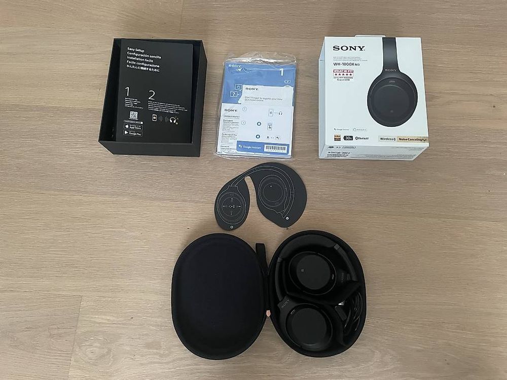 Sony Kopfhörer: Sony WH-X1000XM3 Noise Cancelling Headphones (OVP) – Neu (gemäss Beschreibung) aus Wermatswil von ko1os