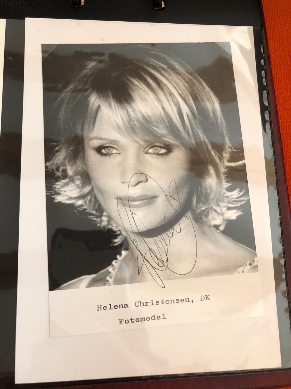 Autografi: 8 SUPERMODELS mit original Autogrammen – Usato da Lufingen venduto da Rac0 6