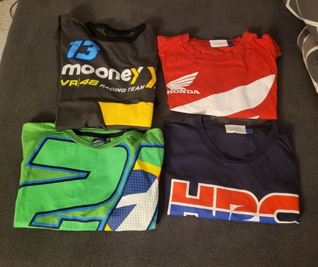 Mooney VR46 Racing Team, Morbidelli & Honda HRC T-Shirt Set