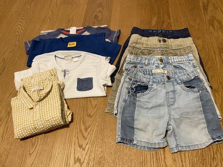 Kinder Bekleidungspakete 9-teilig, Gr.92-98
