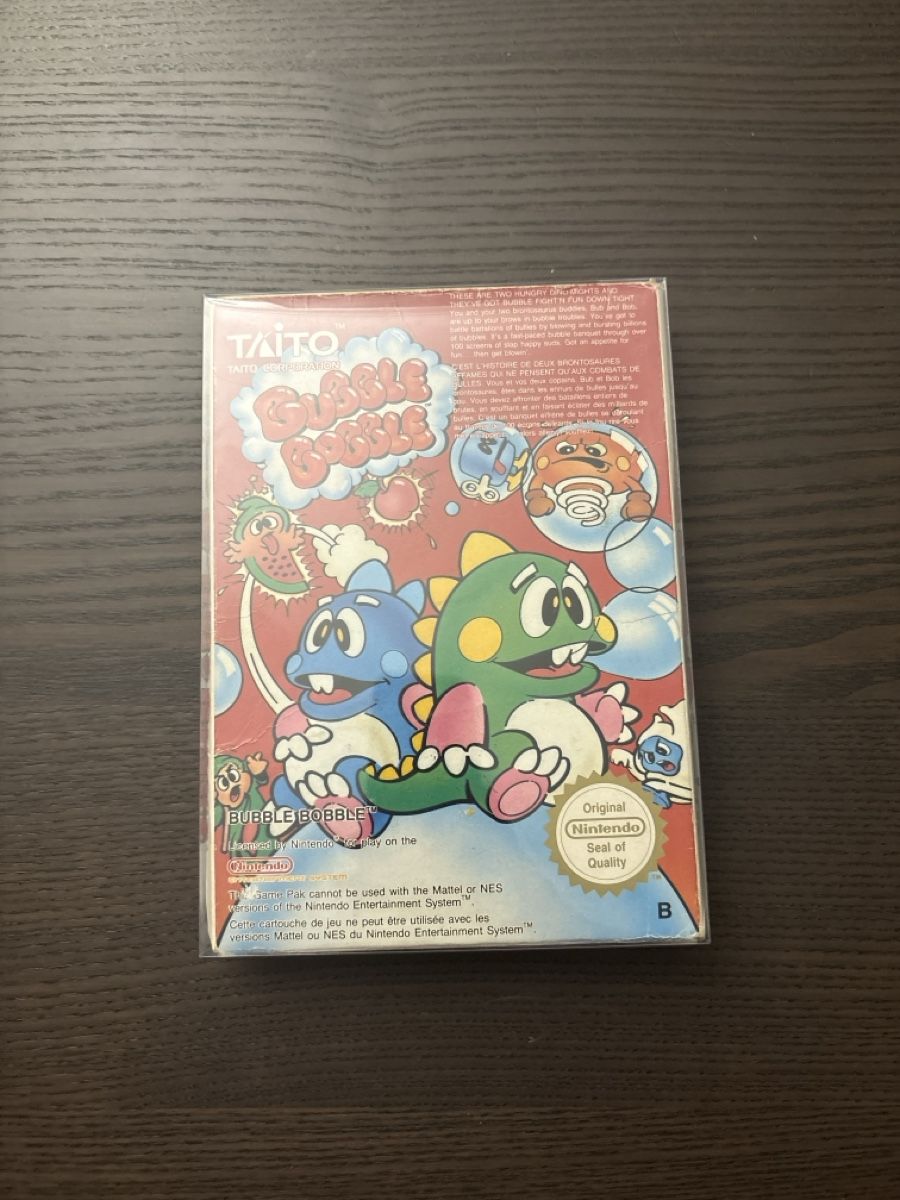 Nintendo Giochi: Jeu Retro Bubble Bobble Nintendo Nes – Usato da Meyrin venduto da did_bqr5