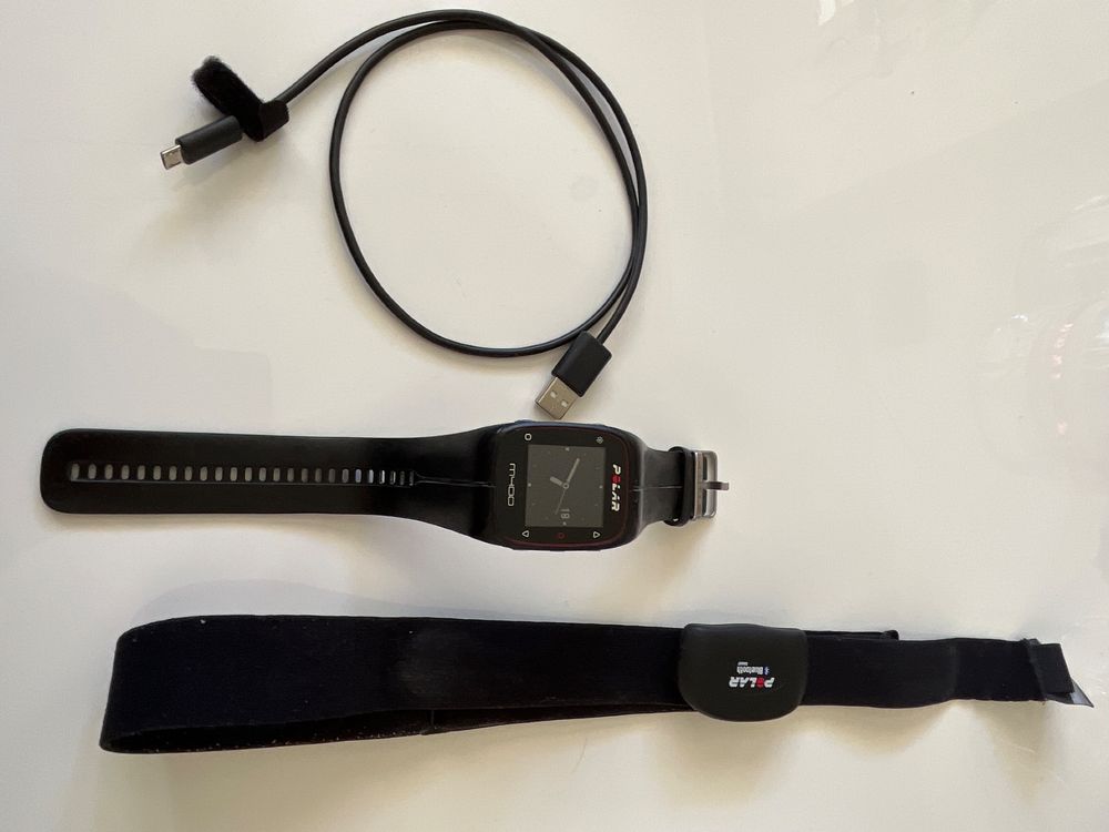 Ersatzarmband Aus Silikon Für Polar M400 & M430 – Schwarz, Wasserdicht, Mit Werkzeug Zum Wechseln