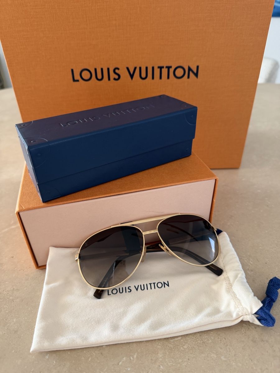 Louis Vuitton Brillen & Gläser: Louis Vuitton Instinct Aviator Sonnenbrille – Gebraucht aus Oberburg von Cheysirius_96
