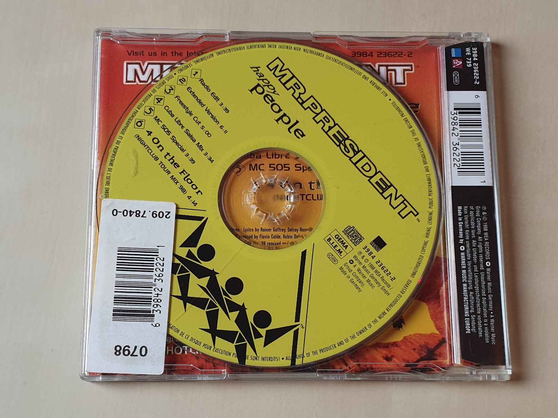 CDs: Mr. President Happy People – Gebraucht aus Stansstad von collectorsshop 1