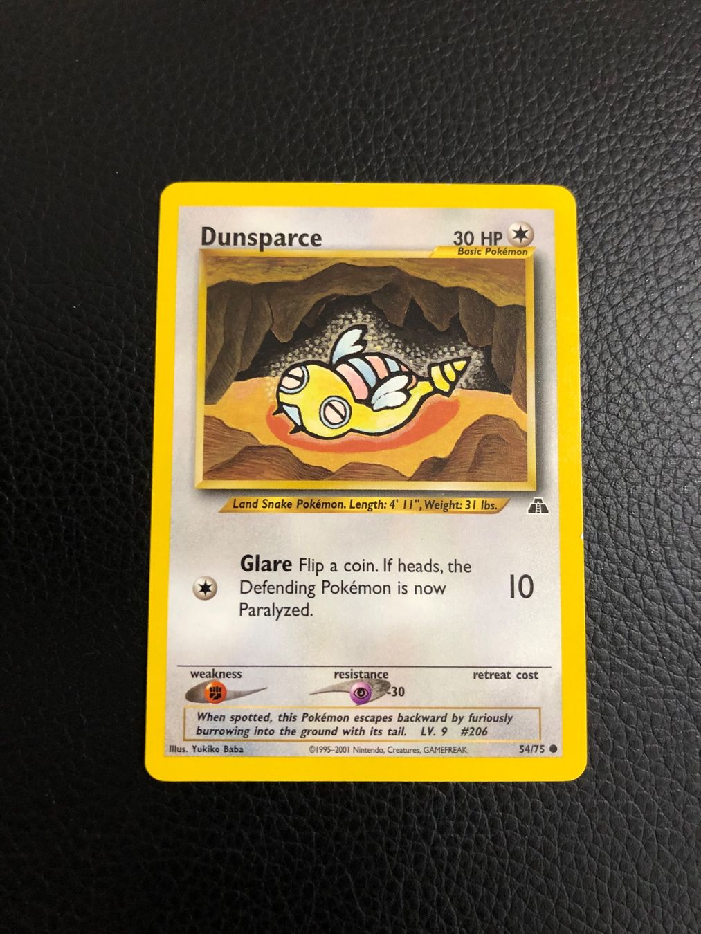 Pokémon Cartes à collectionner: Neo Discovery Dunsparce 54/75 Ab 1 – D'occasion à Paradiso par Pkmn10