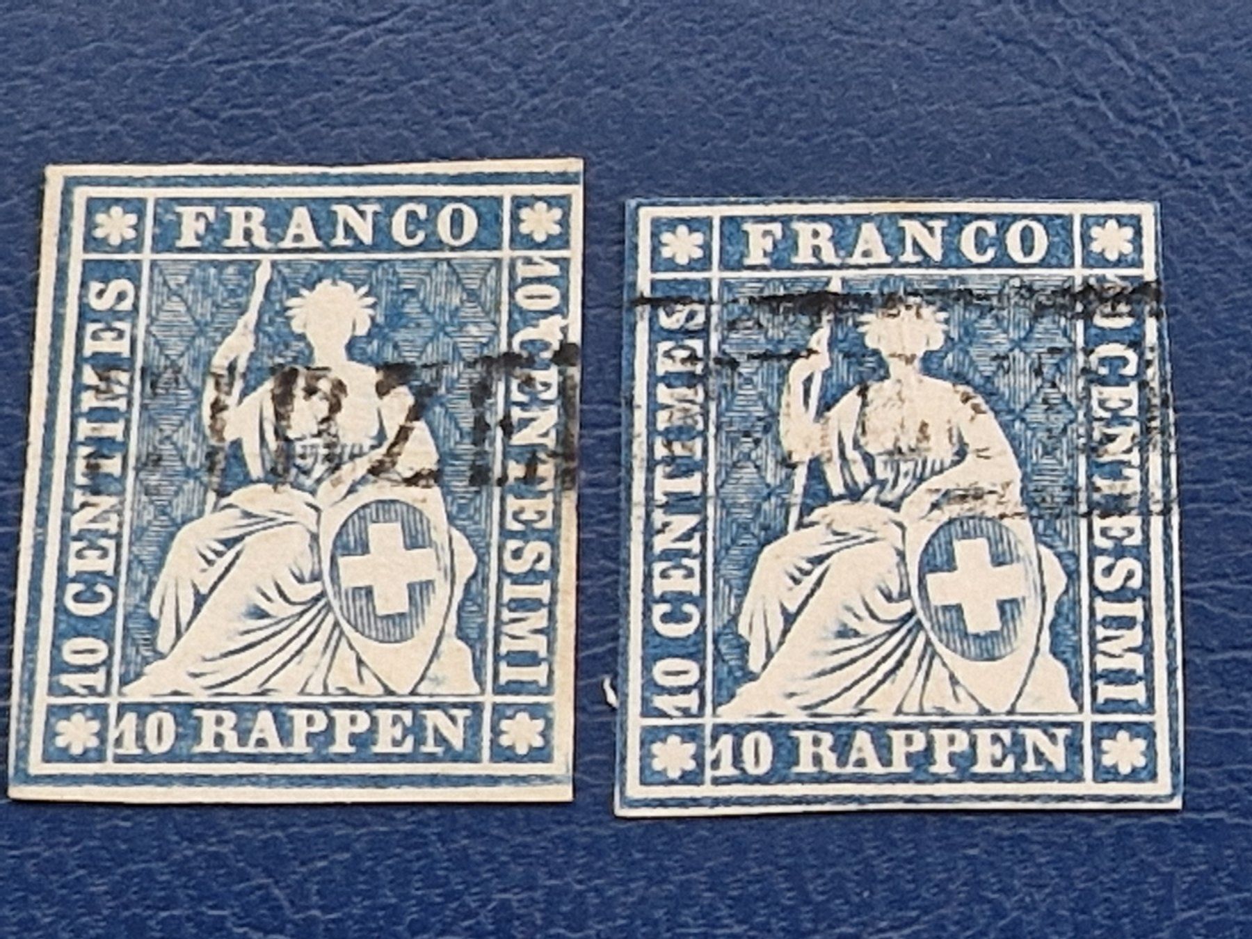Alle Briefmarken: G - Strubel mit Stabsstempel, ab 1.- – Gebraucht aus Burgdorf von Glossy01