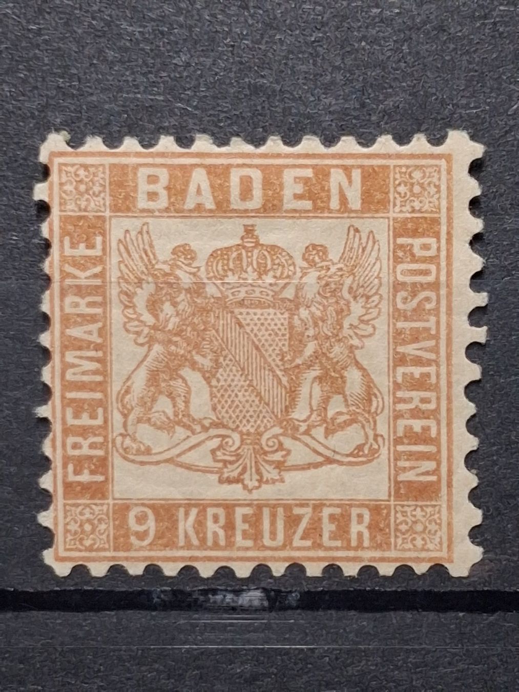 Alle Briefmarken: Baden Mi-Nr.20 ungebraucht selten – Gebraucht aus Kriens von Nidfeld45