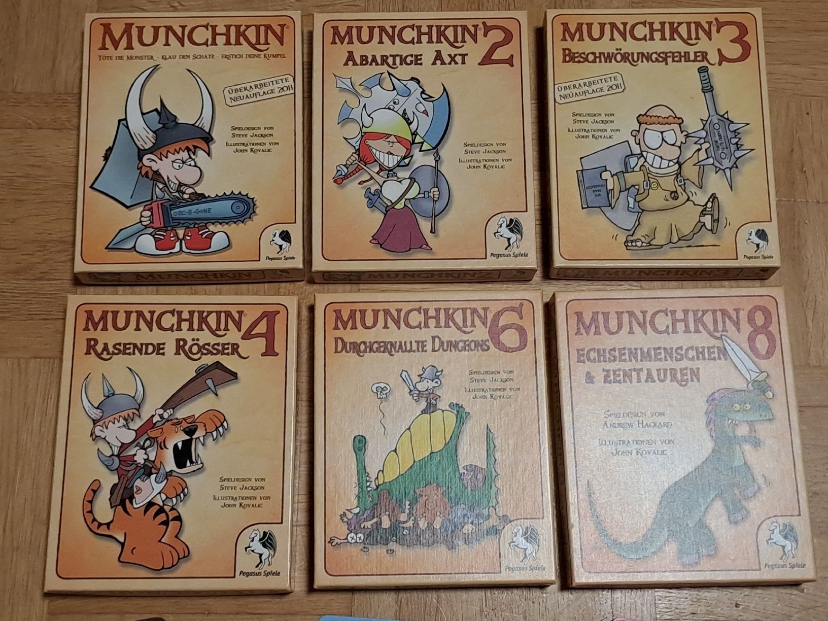 Pegasus Spiele Spiele: Munchkin – Gebraucht aus Münsingen von Epica87 1