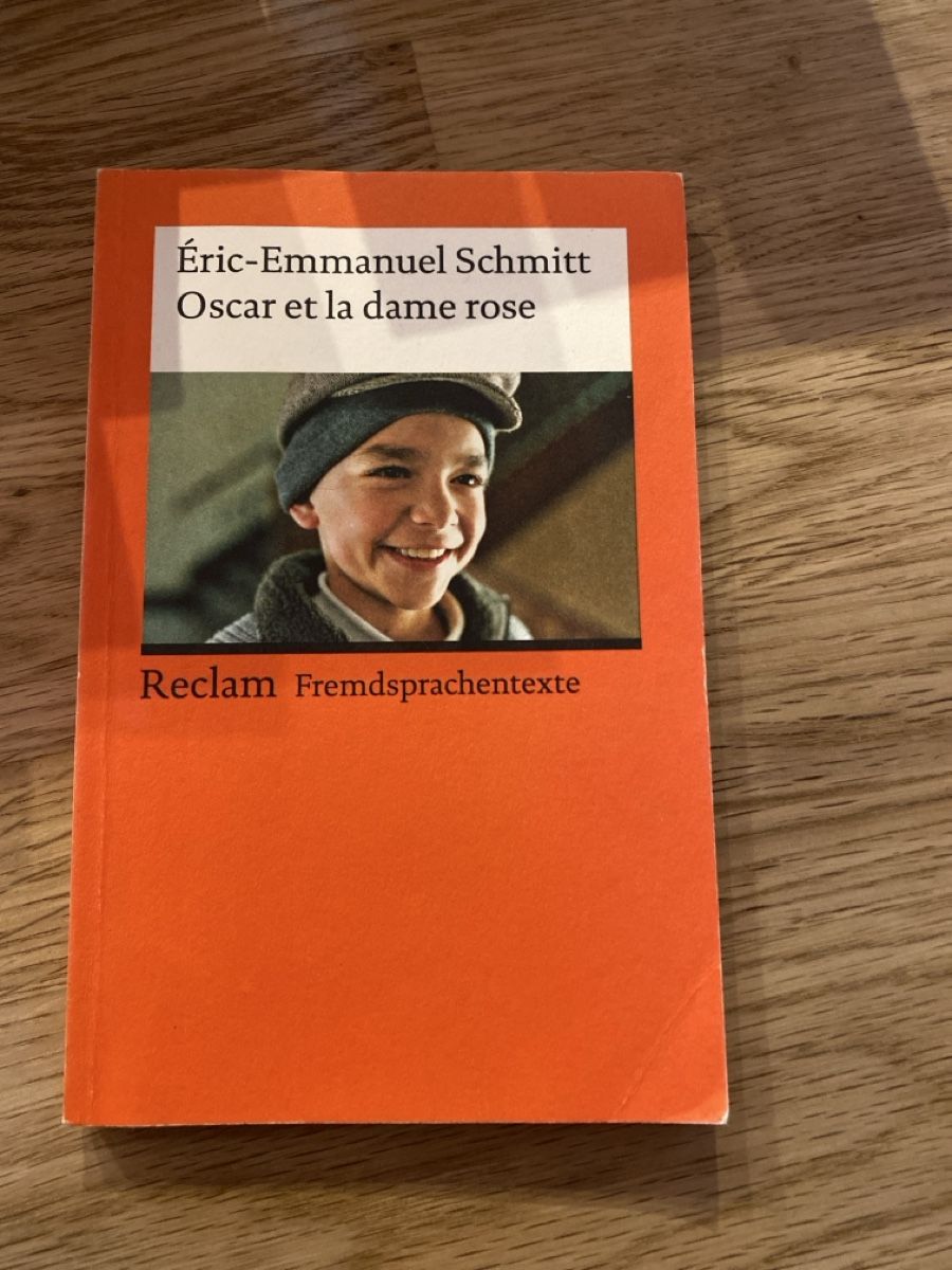Libri: Oscar et la dame rose - Reclam – Usato da Holderbank SO venduto da amiragerber