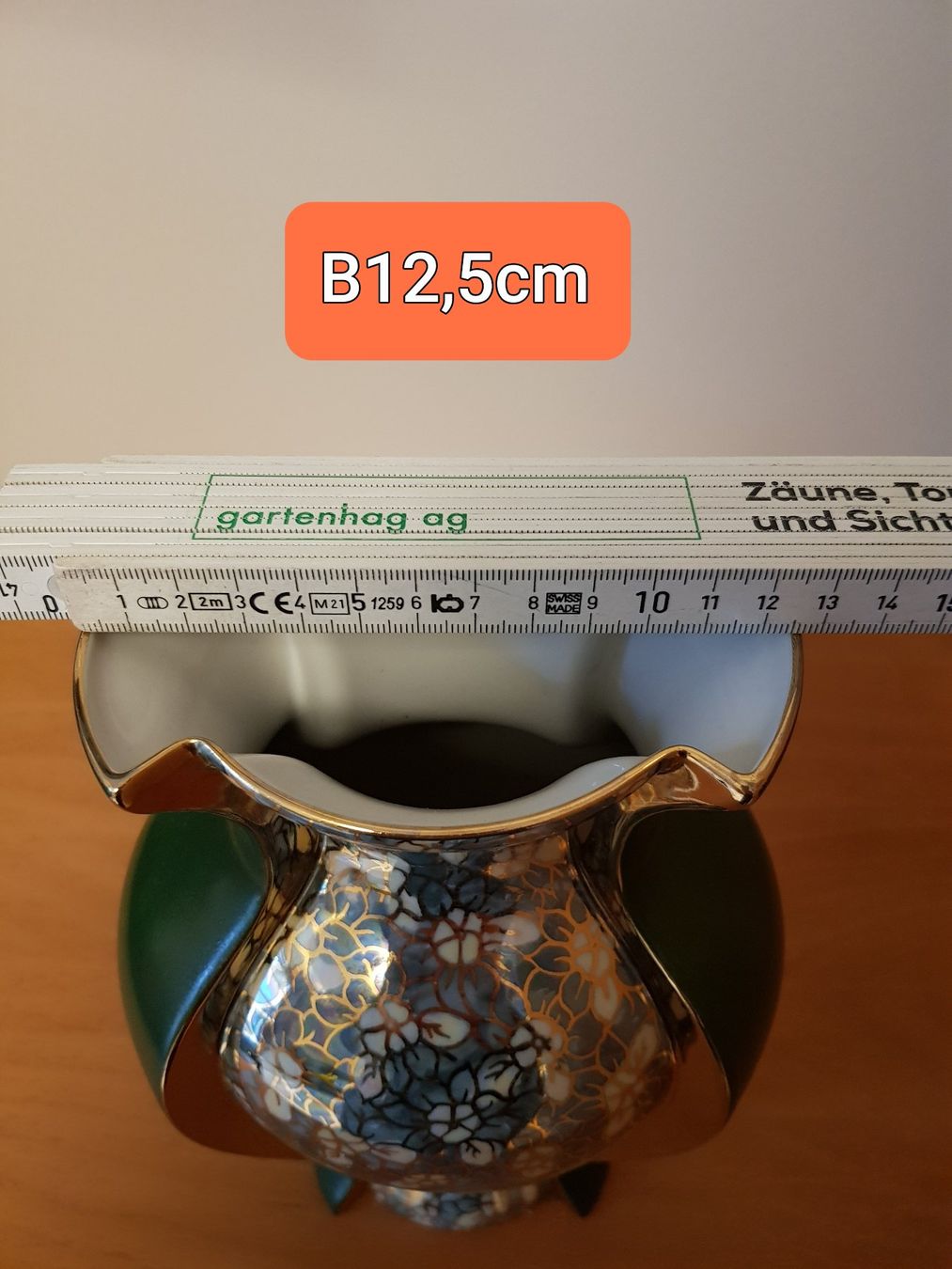 Vasi & Recipienti: Porzellanvase handgemalt – Usato da Menziken venduto da FranzSteff 6