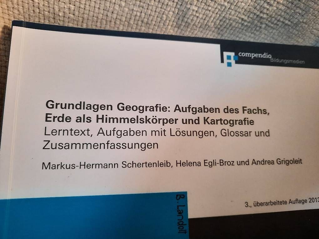 Libri: Compendio Grundlagen Geografie – Usato da Bern venduto da but_fds5 1