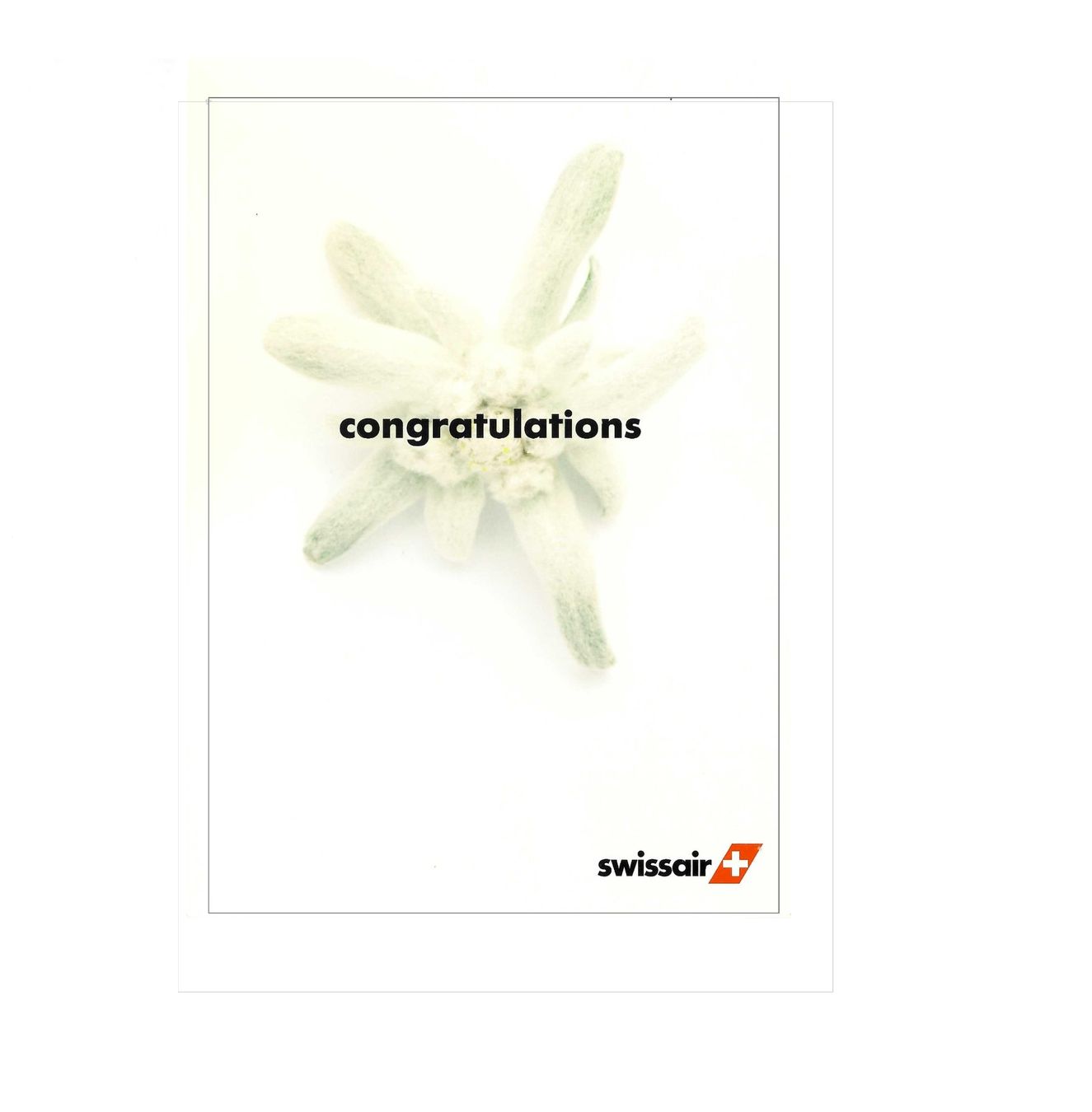 Cartoline: SWISSAIR Glückwunschkarte – Nuovo (secondo la descrizione) da Humlikon venduto da GX30
