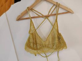 Soutien gorge jaune