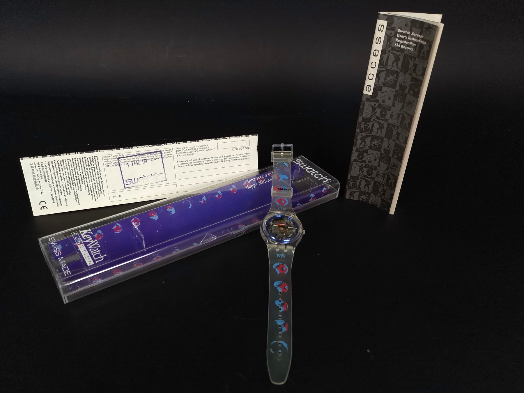 Swatch Orologi: SWATCH Uhr Happy Millennium Sammler Edition – Usato da Schaffhausen venduto da Restwert_SH